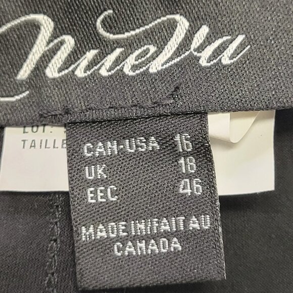 Black Leggings Size 16 Stretchy Leggings Light Comfy Leggings - NEW - Picture 3 of 5